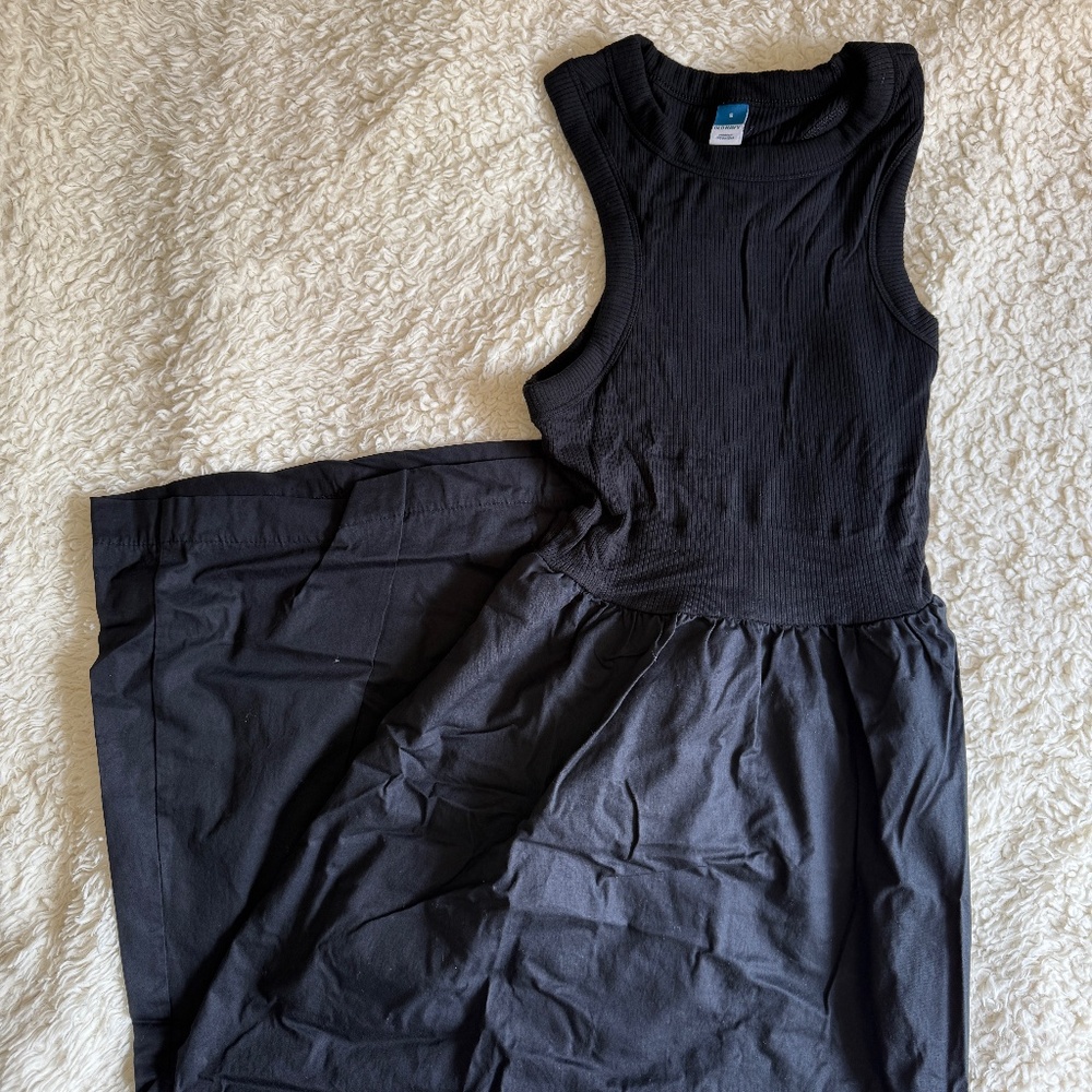 Old Navy - Women's Fit & Flare Combo Midi Dress
